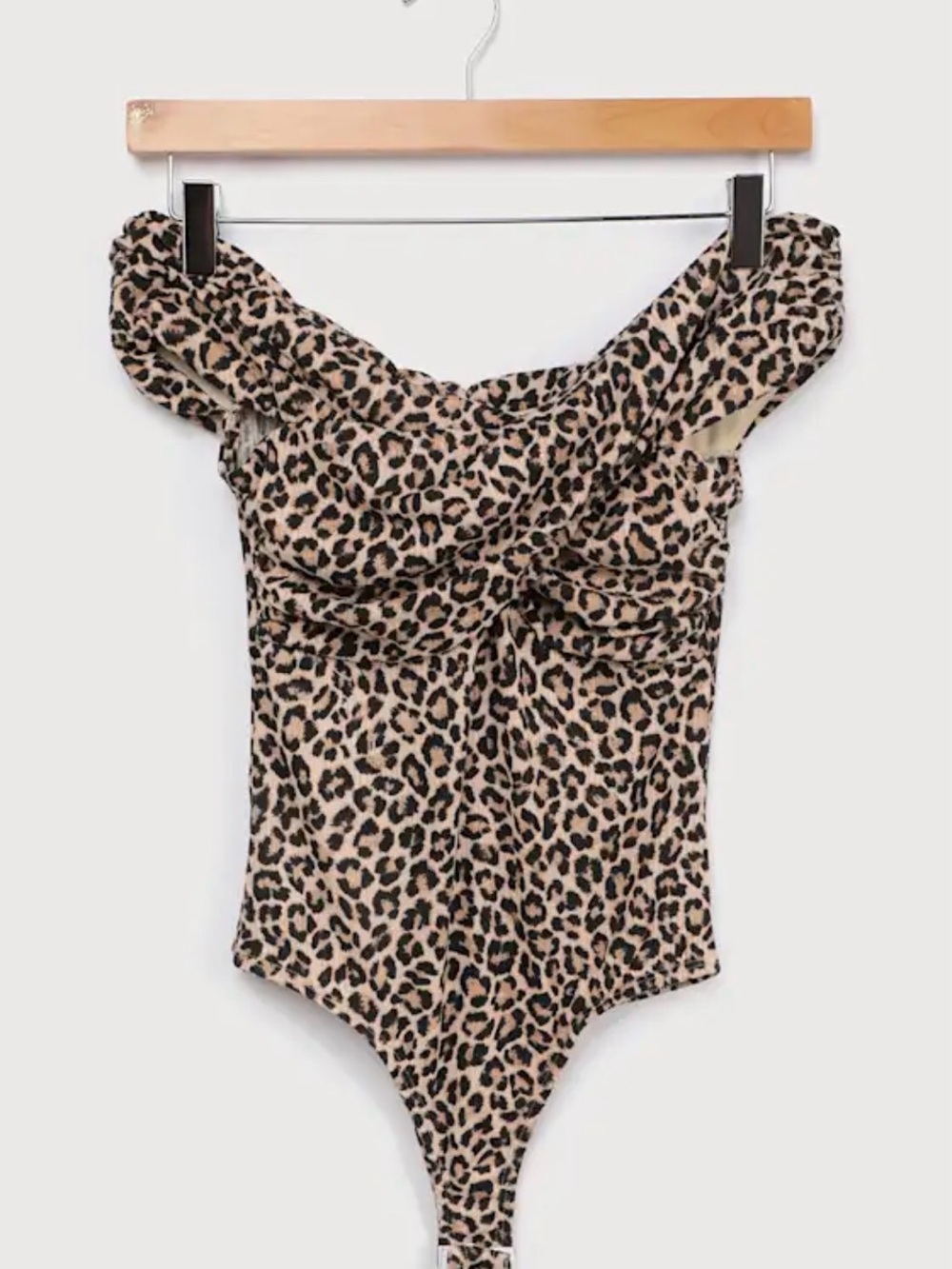 Lulu's Leopard Print Girls One-Piece Bodysuit - Brown & Black
